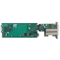Lynx Technik Fiber Optic Converter - Bi-directional Quad SDI/Fiber Transceiver