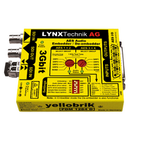 Lynx Technik PDM 1284 D - AES audio Embedder / De-embedder (balanced AES)