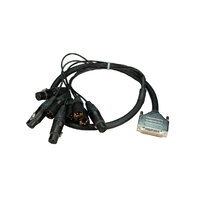 Lynx Technik Audio Breakout cable D-Sub 25 to 4x Male + 4x Female XLR