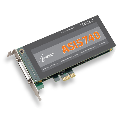 AudioScience ASI5740 Low Profile PCI Express Sound Card