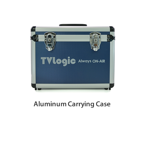 TV Logic Aluminum Carrying Case for LVM-095W, LUM-095G, F-10A