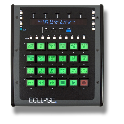 JL Cooper Eclipse 24 Midnight - Tactile Command Palette