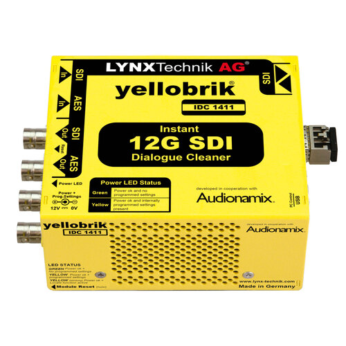 Lynx Technik IDC 1411 - 12G/3G/HD-SDI Realtime Instant Dialogue Cleaner