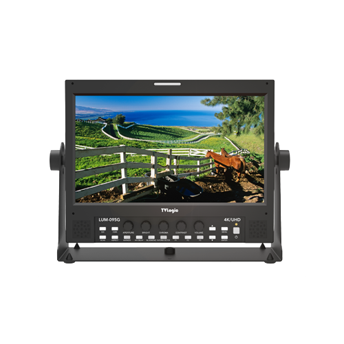 TV Logic 9" 4K Input-Ready LCD Monitor with 1920x1080 IPS Panel