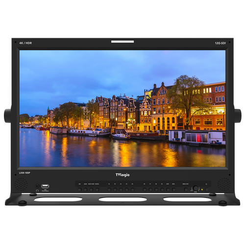 TV Logic 18.4" 4K/UHD 12G-Quad Multi View Monito