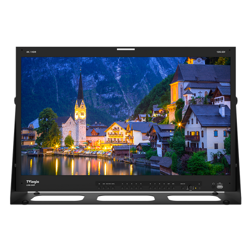 TV Logic 24" 4K/UHD 12G-Quad Multi View Monitor