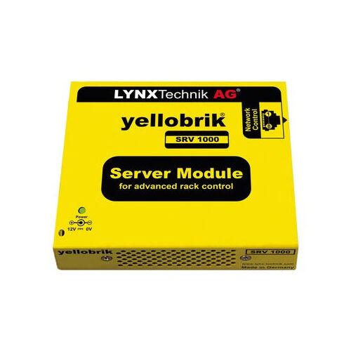 Lynx Technik SRV 1000 - Master server module for advanced control of yellobrik systems